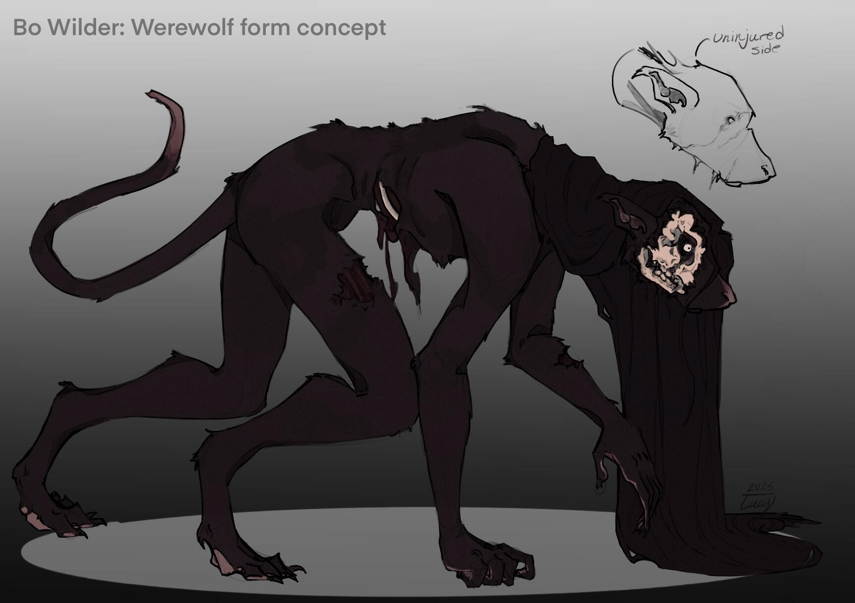 Concept art for original character: Bo Wilder