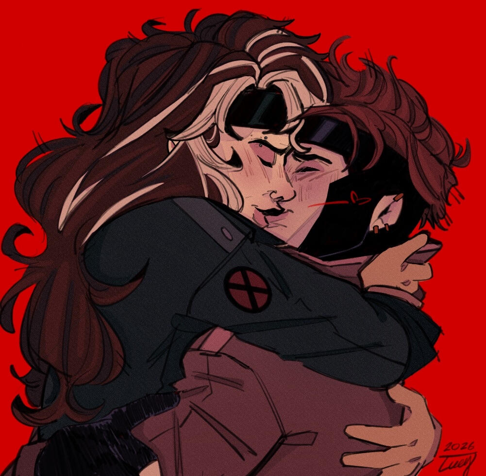 Gambit and Rogue (Marvel's X-Men)