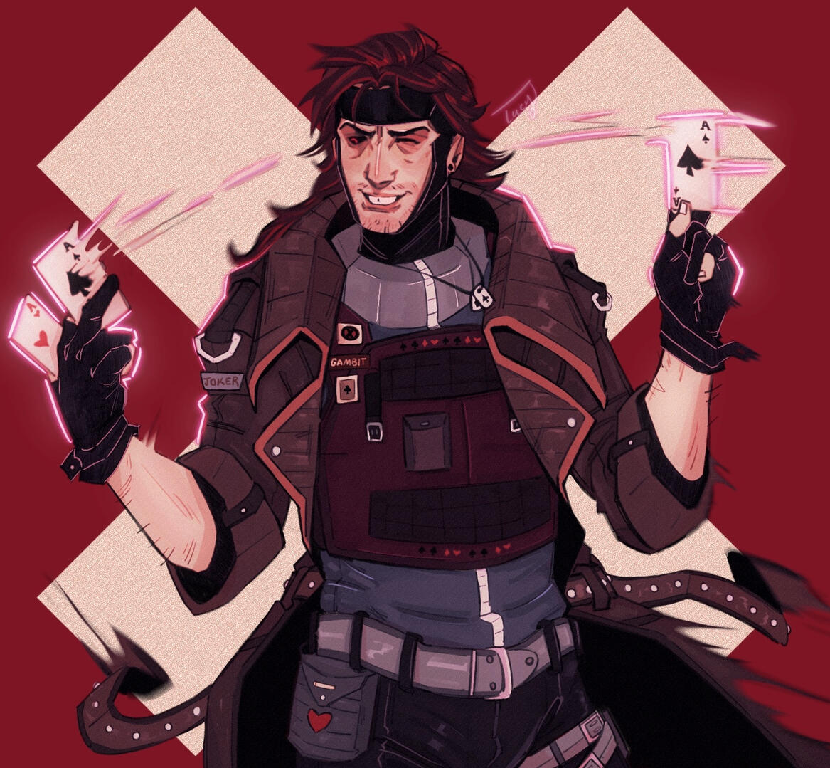 AU Gambit (Marvel's X-Men)