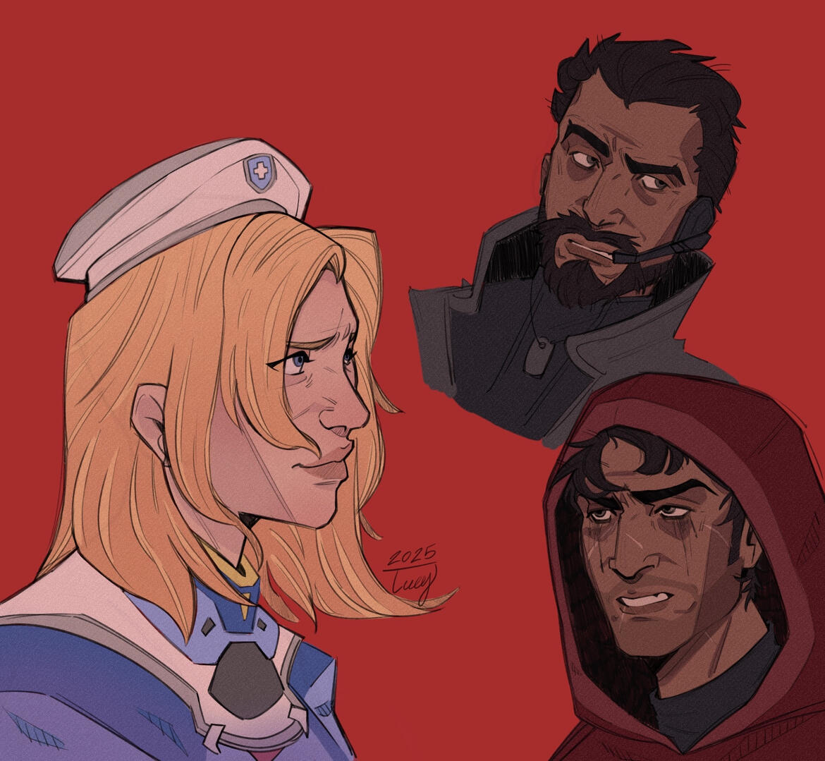 Mercy and Reaper (Overwatch)