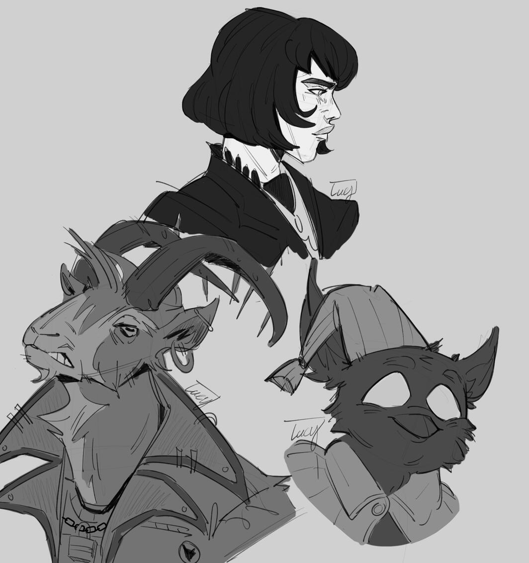 Mina Ha, Billy, and Rem (Deadlock)