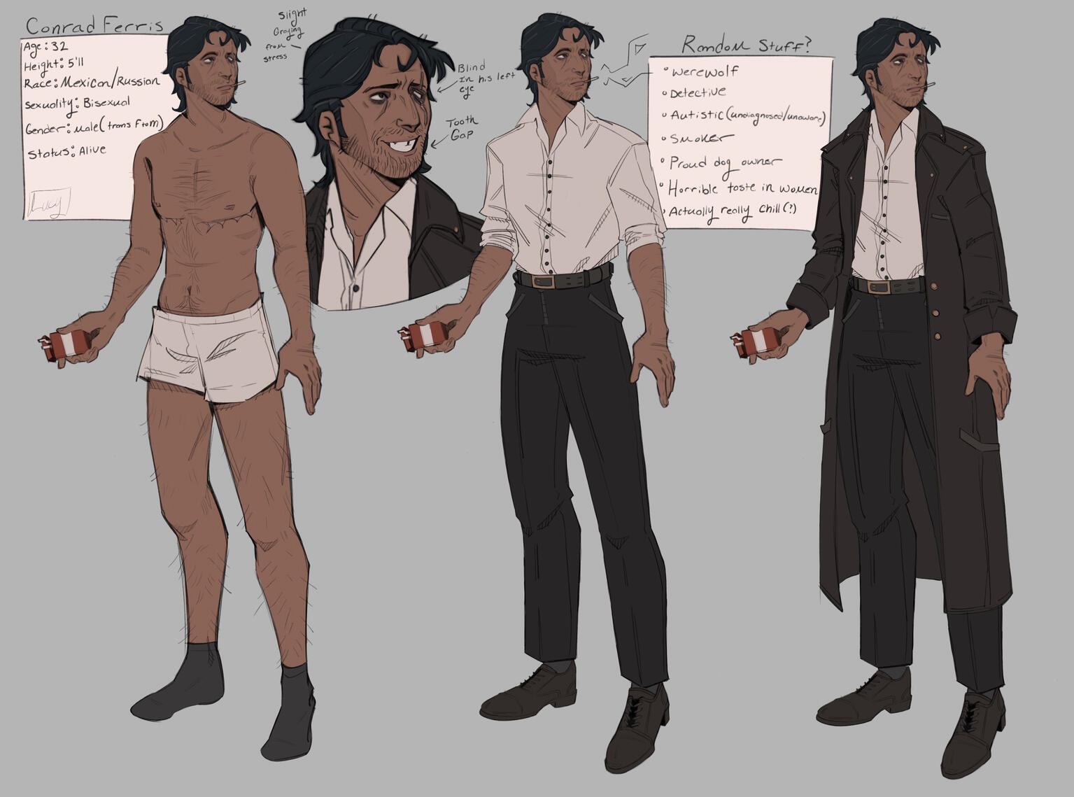 Conrad Ferris Reference Sheet (2025- Outdated)