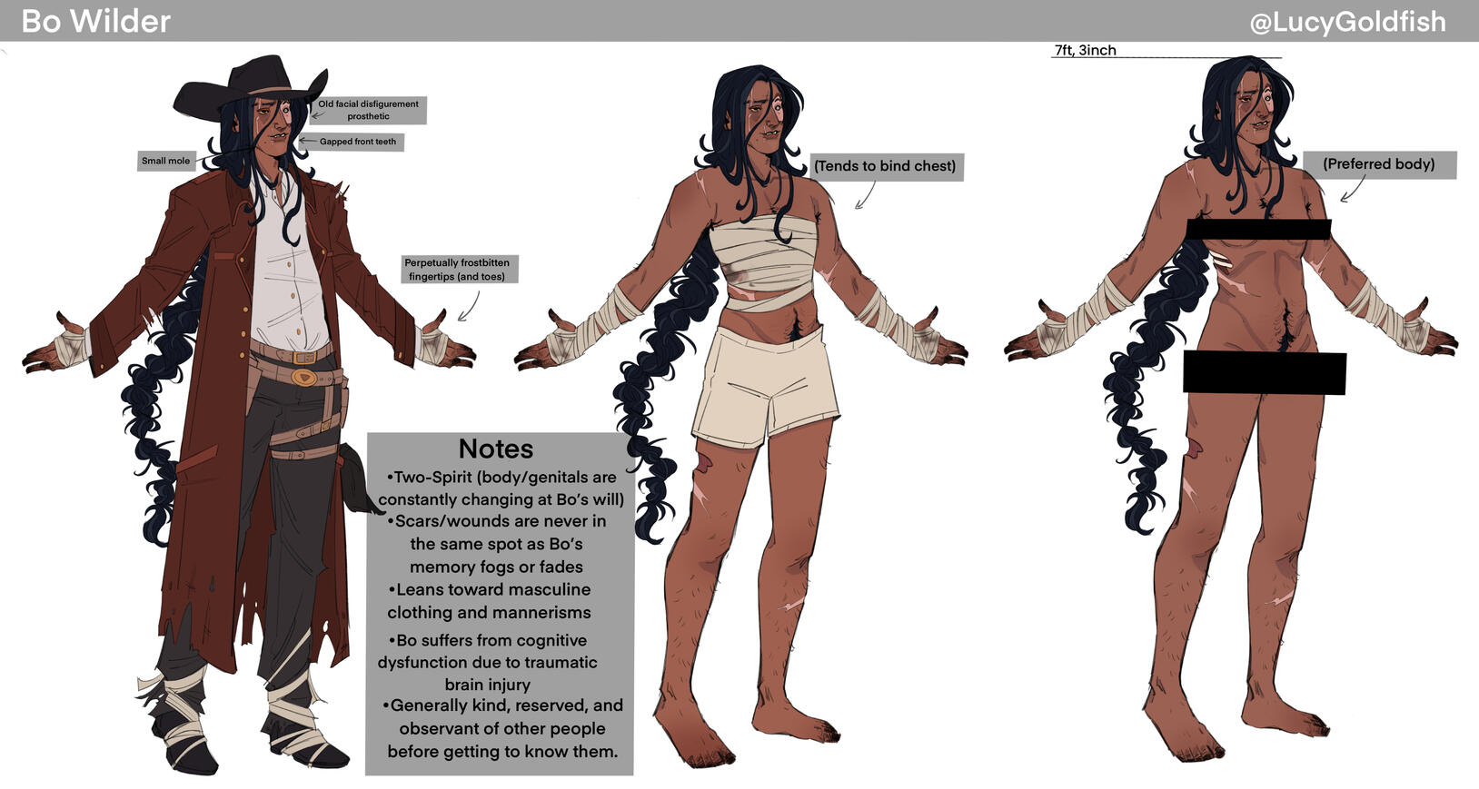 Bo Wilder Reference Sheet (2026)