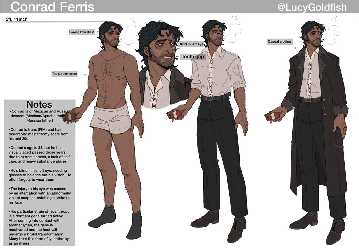 Conrad Ferris Reference Sheet (2026-Updated)
