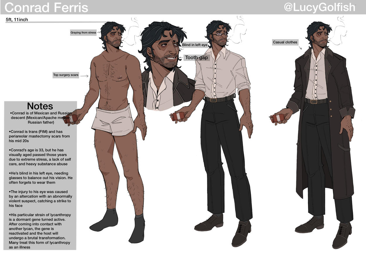 Conrad Ferris Reference Sheet (2026-Updated)